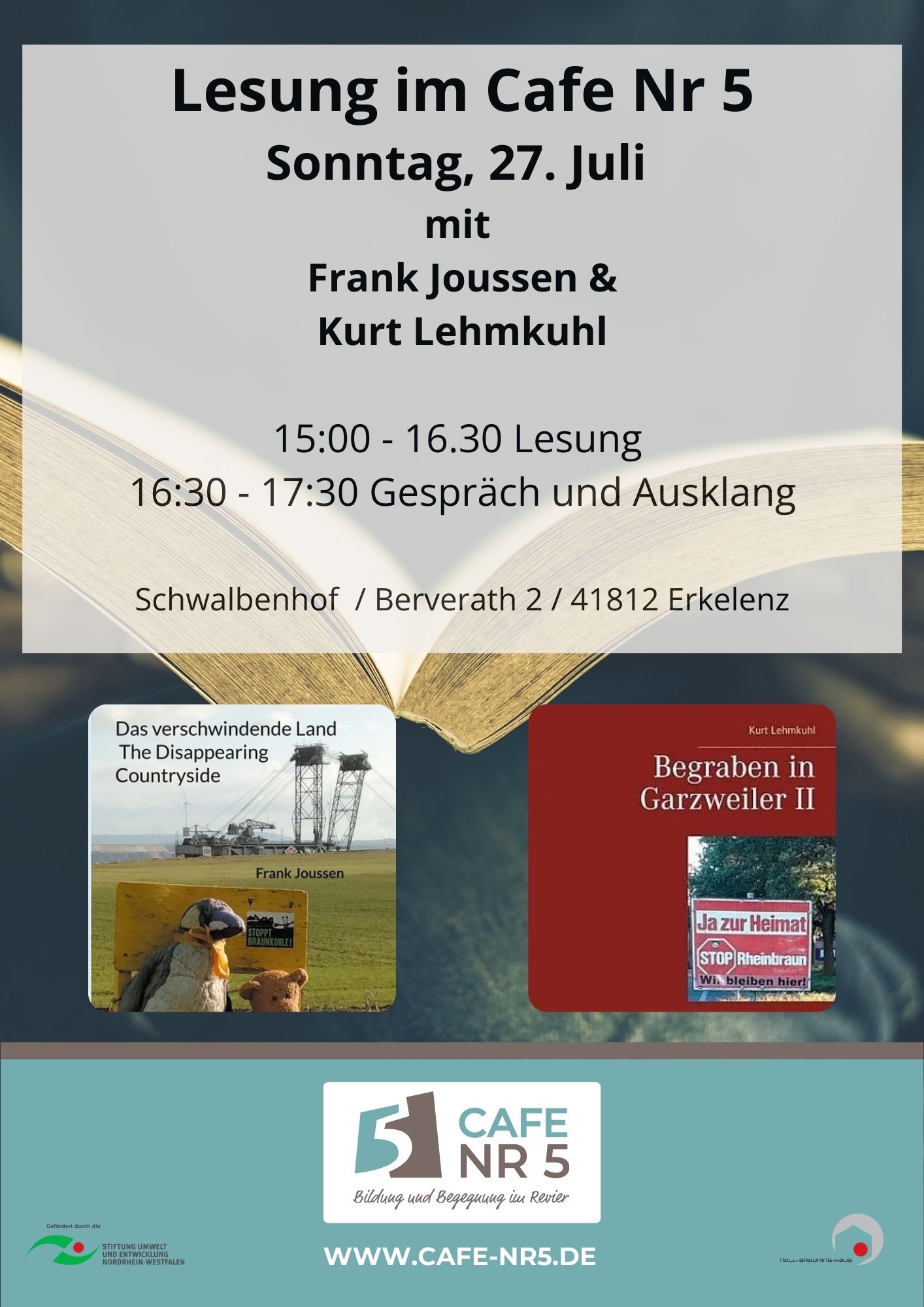 Flyer zur Lesung
