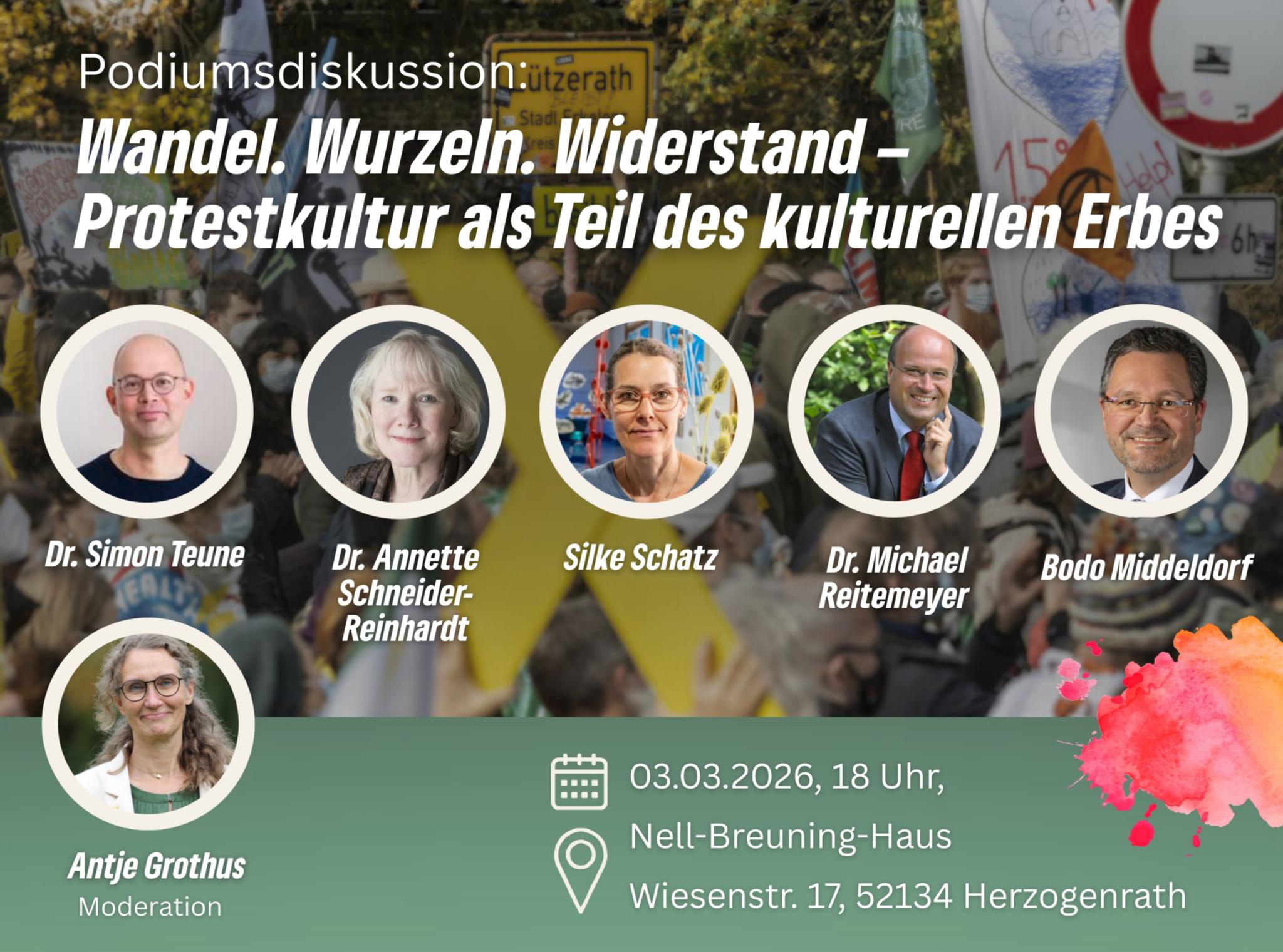 Wandel.Wurzeln.Widerstand Protestkultur als Teil des kulturellen Erbes (1)